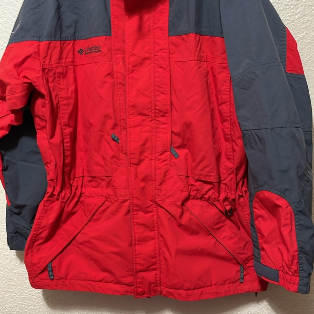 Columbia Men's Red Core Interchangeable Jacket. Very Good Condition. Size XL. - Picture 3 of 15